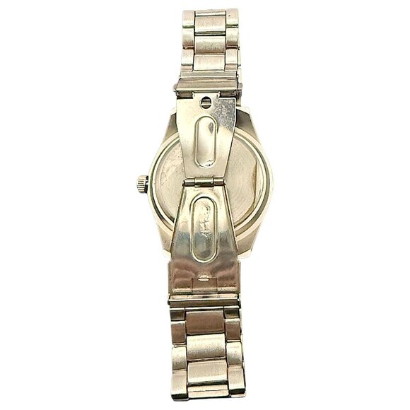Rockland Quartz Watch Stainless Steel Band ROC011S Fits 8" Wrist Mens Timepiece - Picture 4 of 6